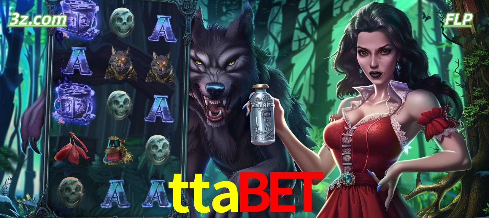 Slots online tema de lobisomem e vampira no ttabet cassino Brasil