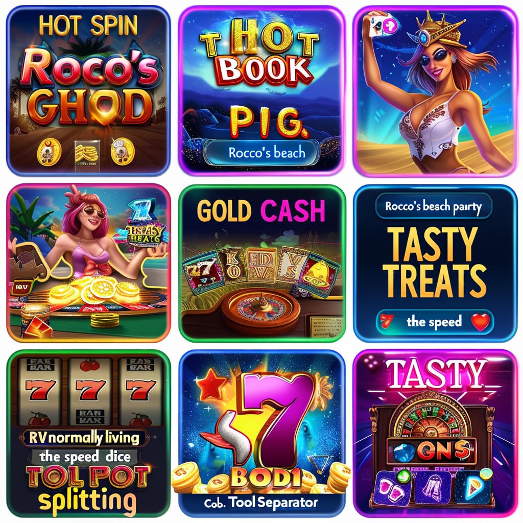 ttabet caça-níqueis online com jogos populares como Hot Spin, Gold Cash e Tasty Treats