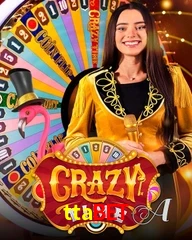 Crazy Time live game no ttabet cassino com entretenimento ao vivo para jogadores do Brasil